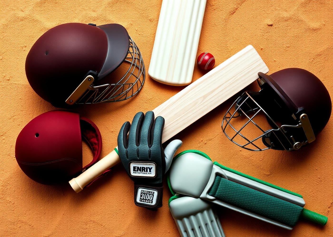 Cricket bats, gloves, helmets and pads available at the KYCA store